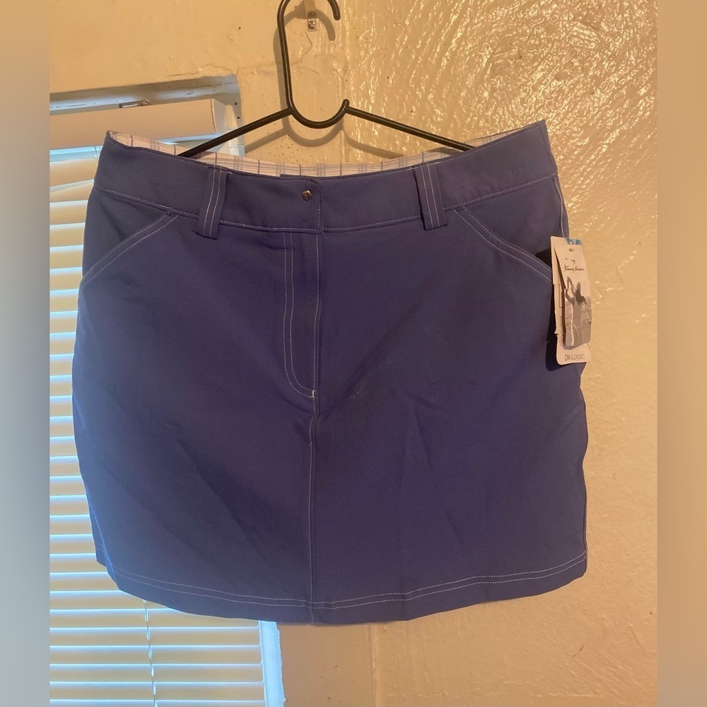 Tommy Armour blue skirt